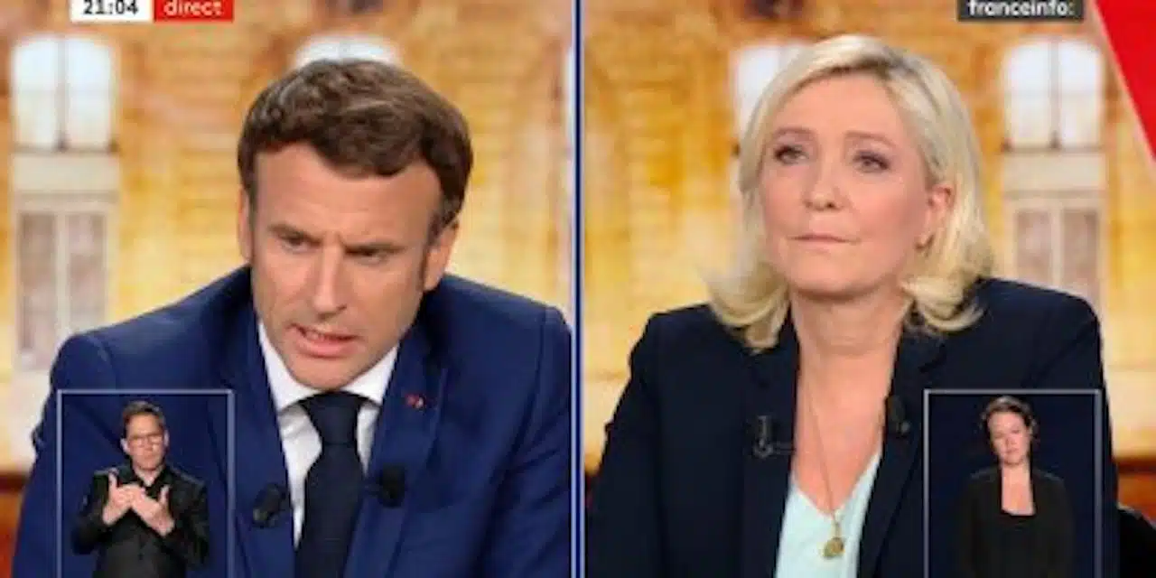 le pen debat
