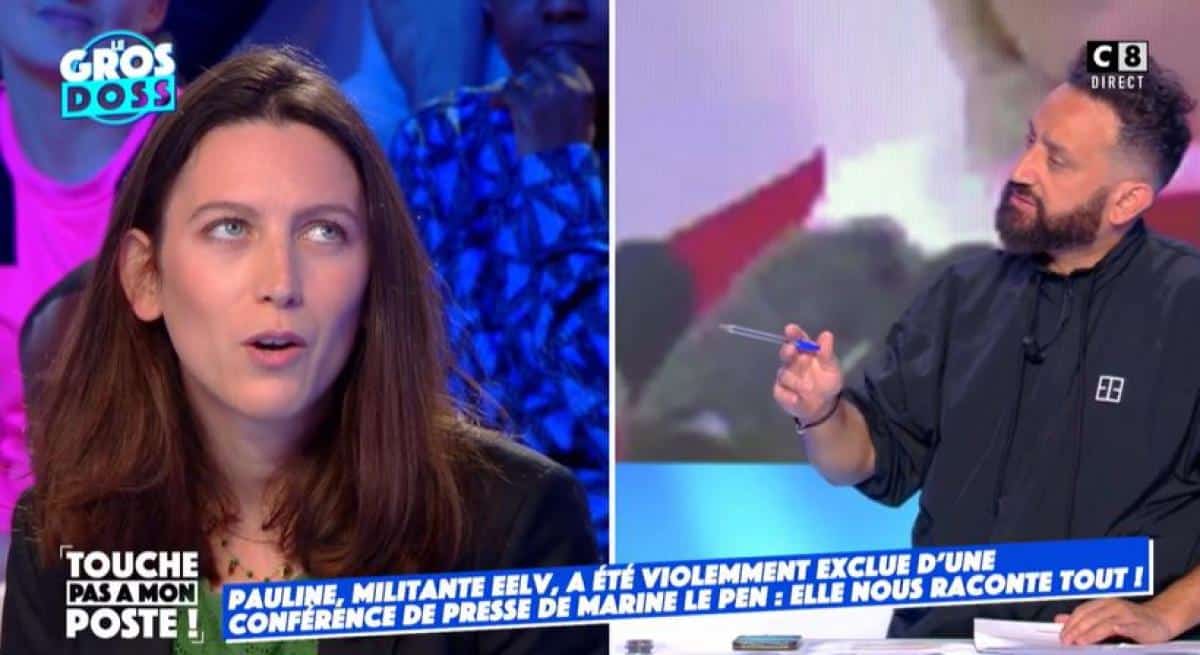 TPMP : La militante expulsée d'une conférence de Marine Le Pen se confie sur l'incident