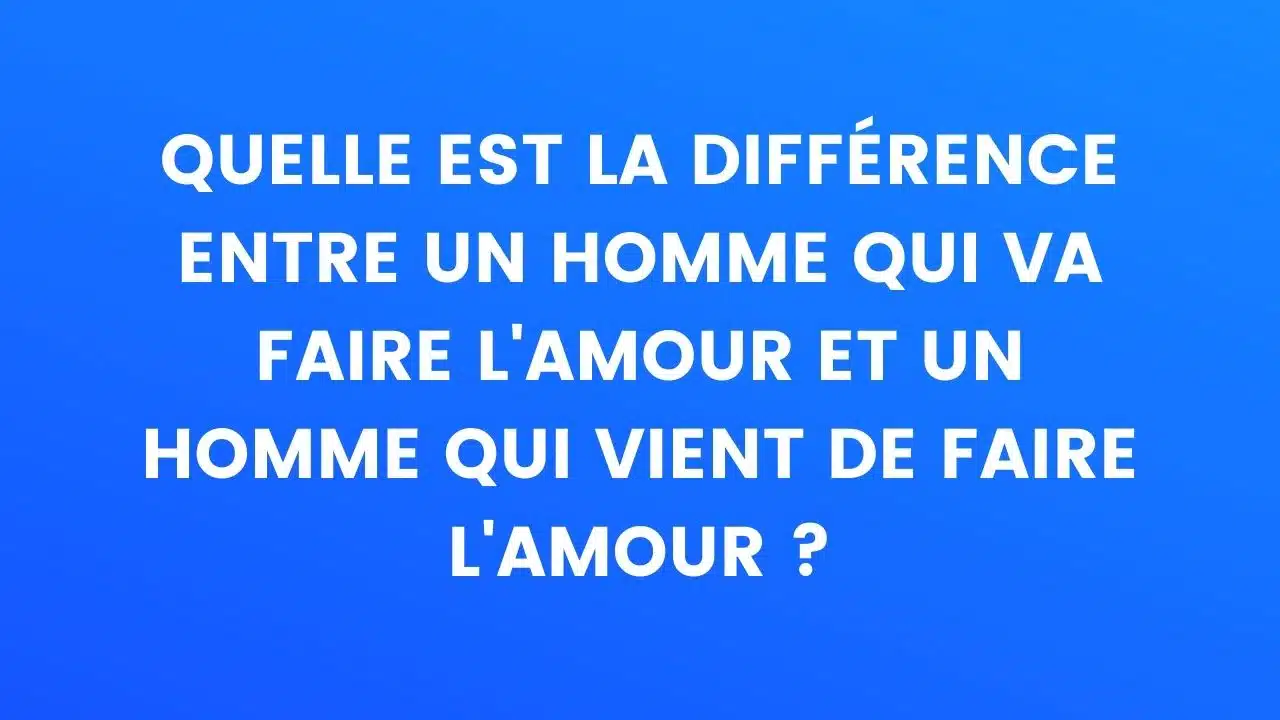 blague amour