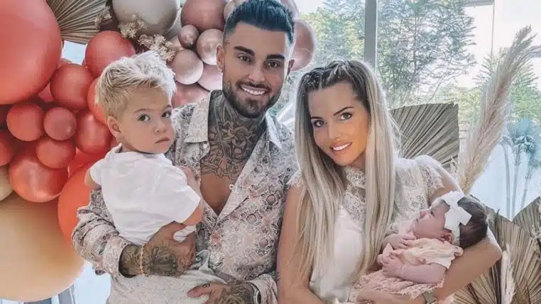 Jessica et Thibault Garcia ainsi que leurs enfants