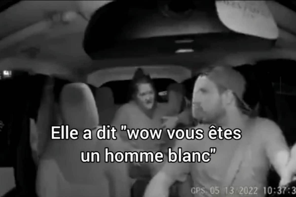 propos racistes taxi chauffeur video