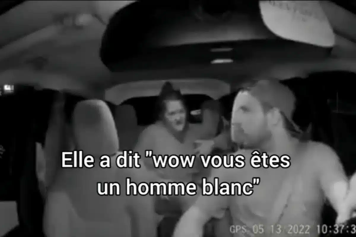 propos racistes taxi chauffeur video