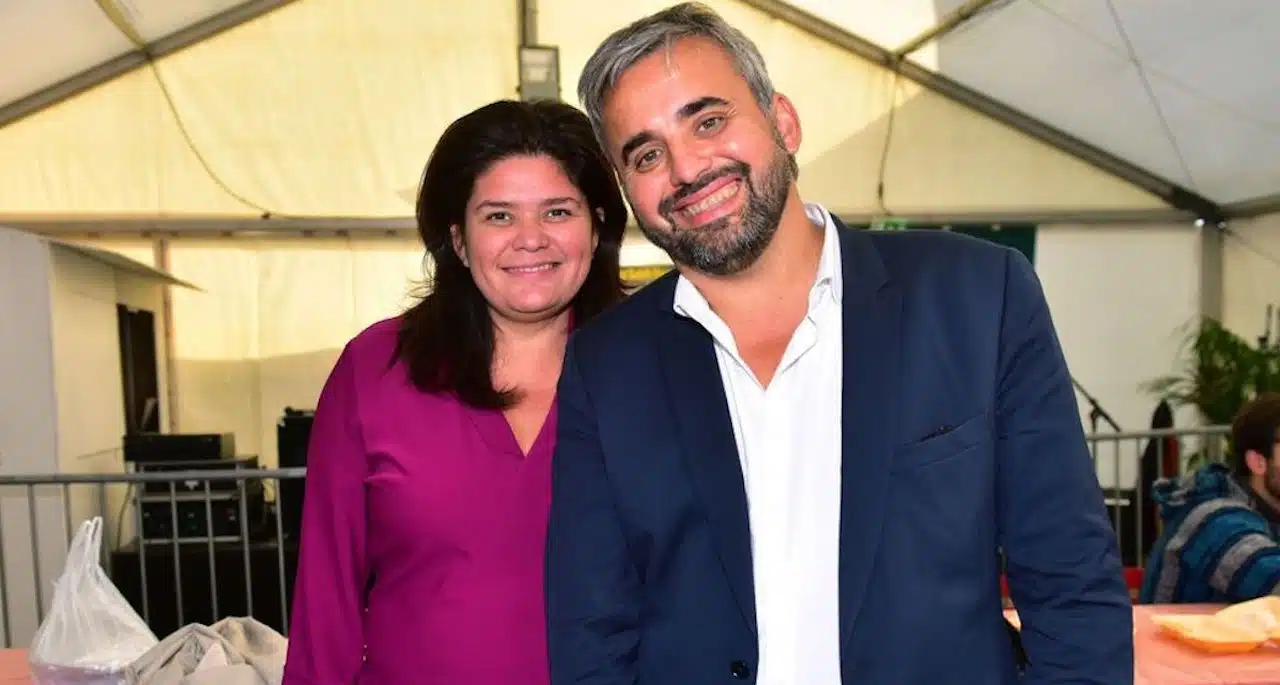 Alexis Corbiere et Raquel Garrido