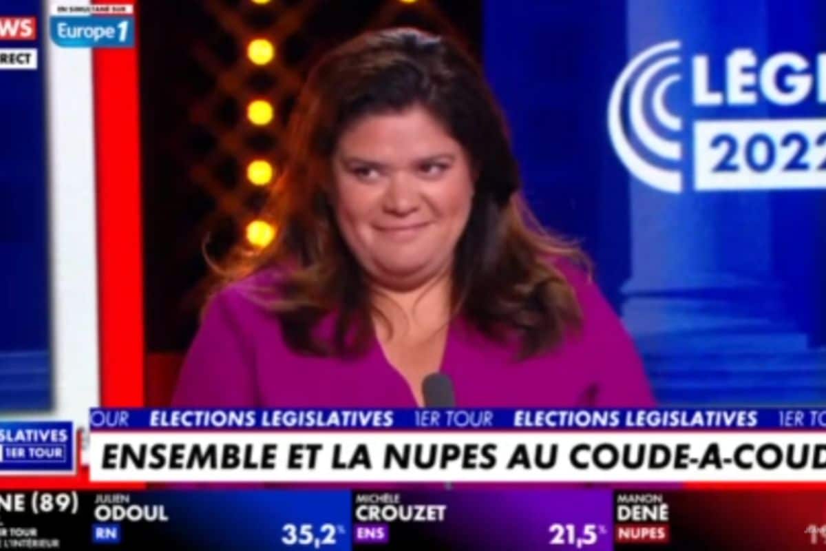 Raquel garrido nupes legislatives cnews malaise