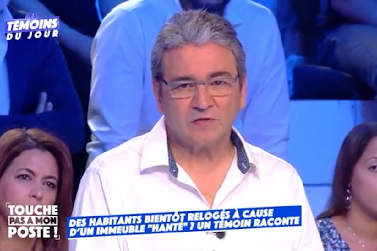 Immeuble hant un chasseur de fant mes t moigne dans TPMP les