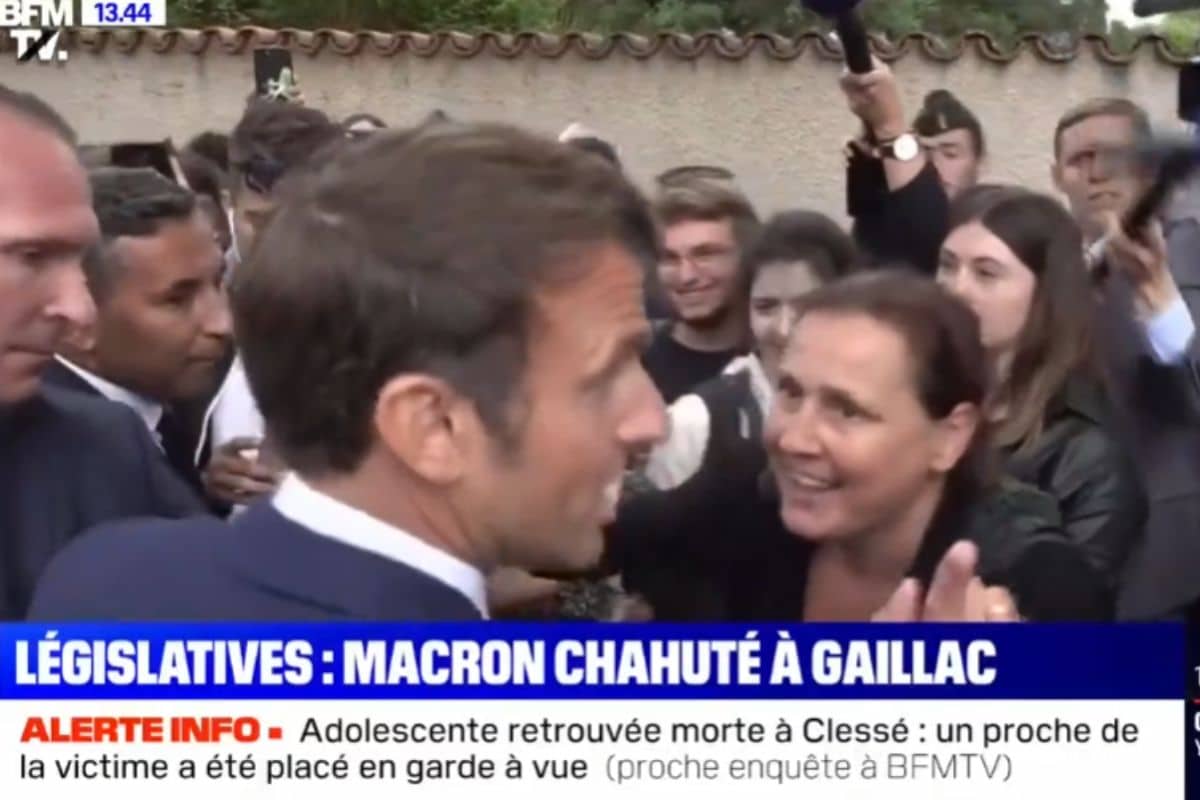 emmanuel macron deplacement tarn interpellation gouvernement viol