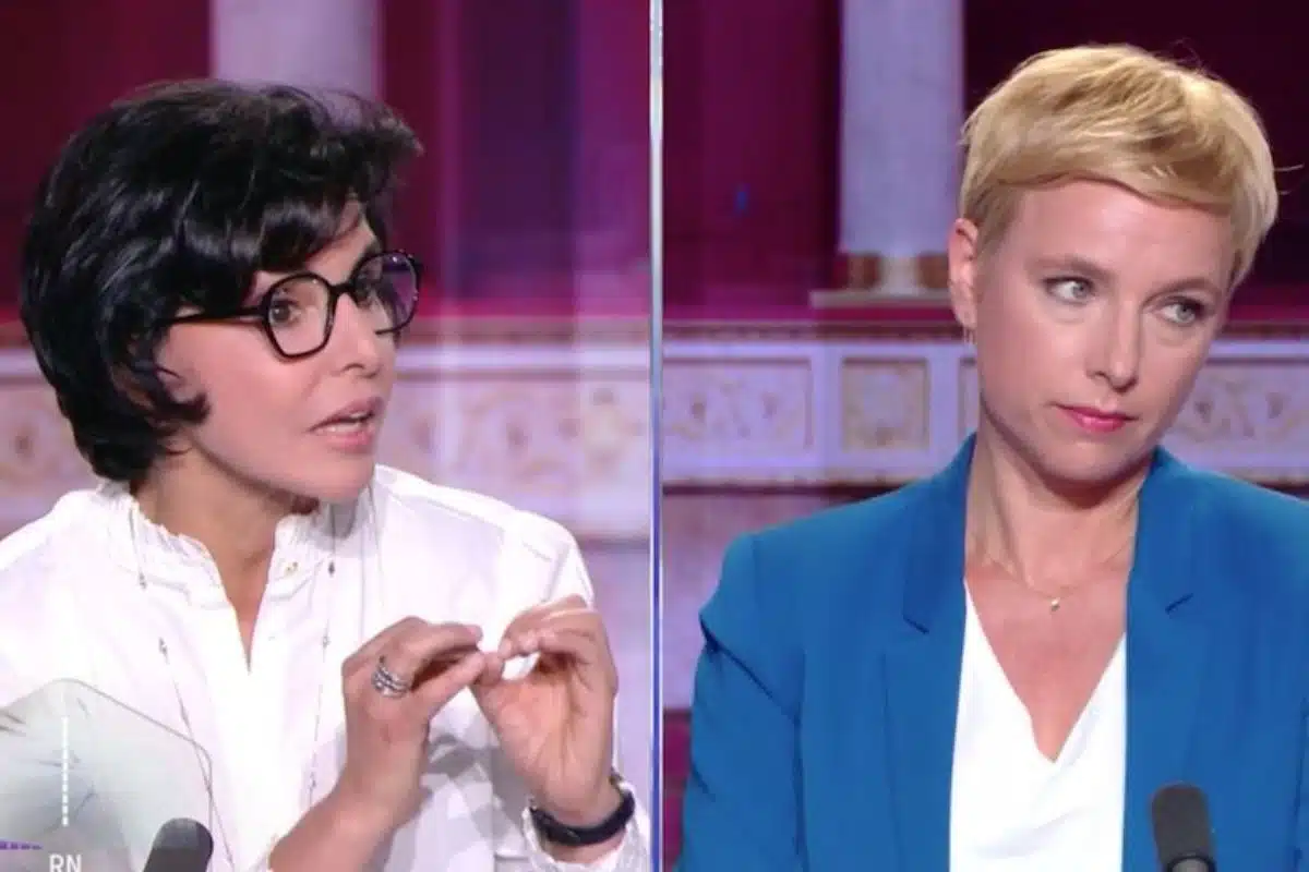 rachida dati autain clash TF1