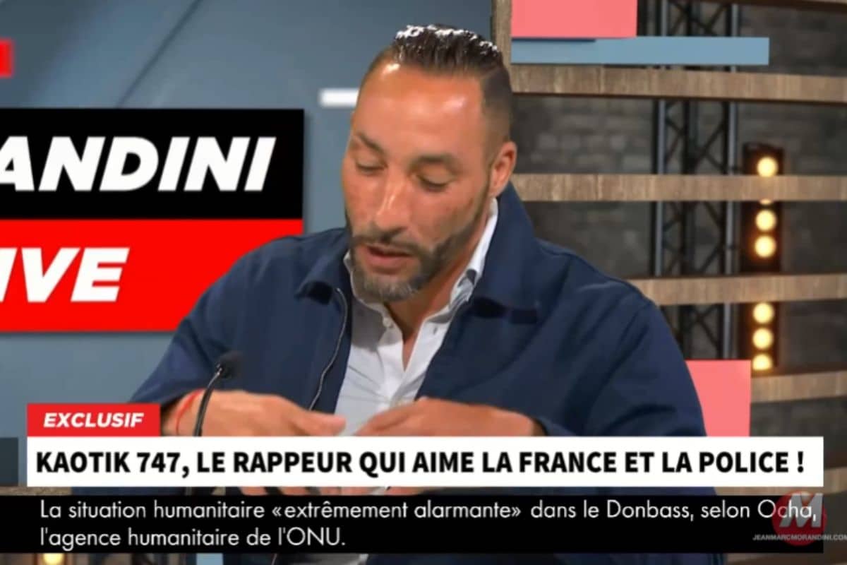 rappeur police menaces morandini