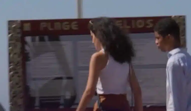 Plage video racisme