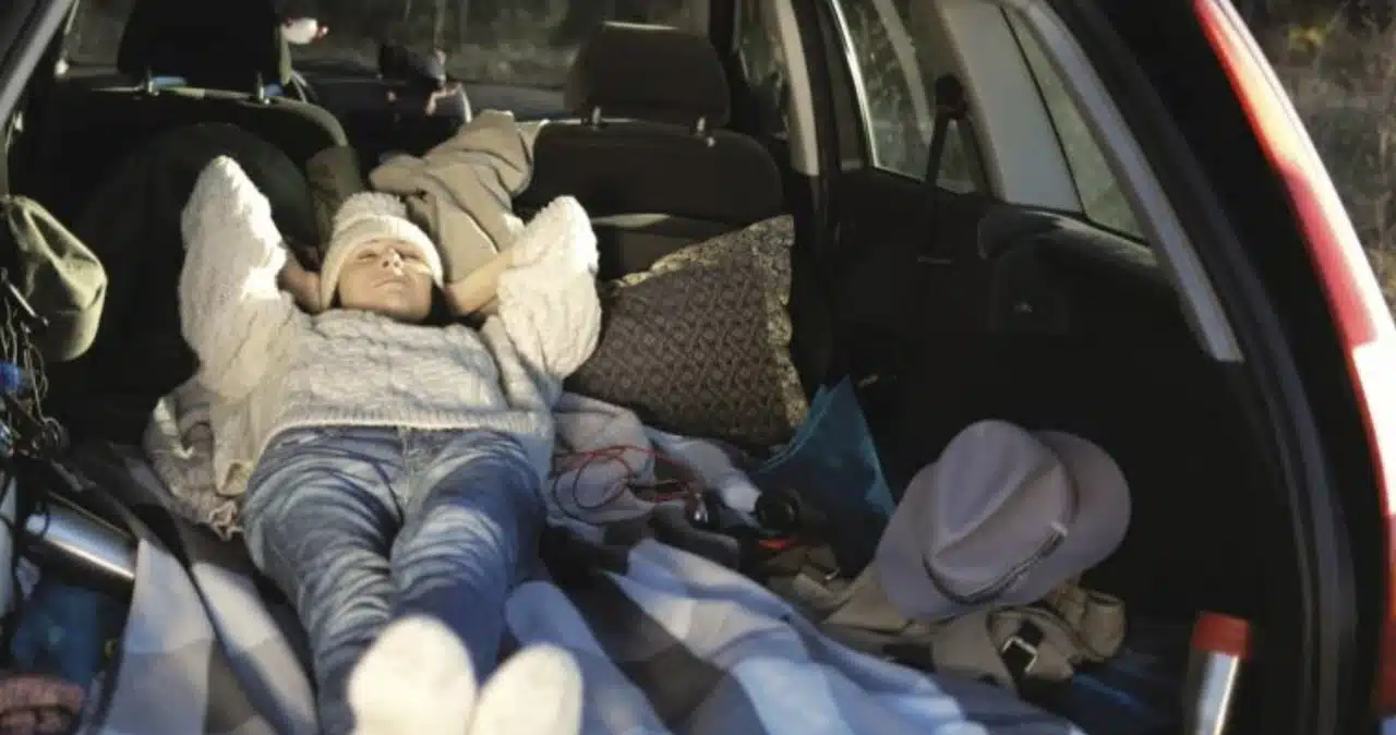 femme voiture