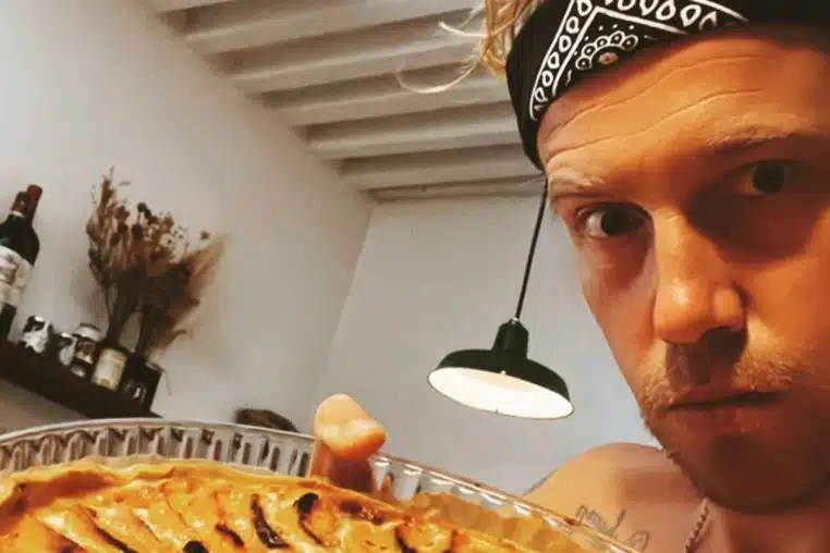 julien dore tarte abricots instagram