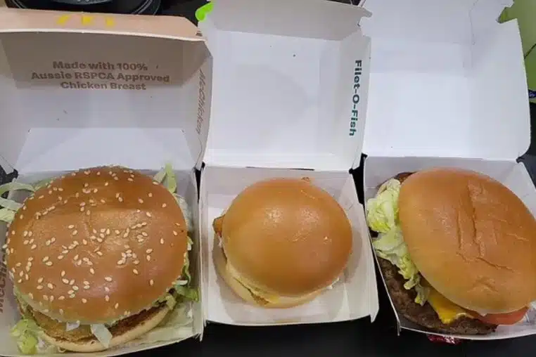 mcdonalds burgers taille petits