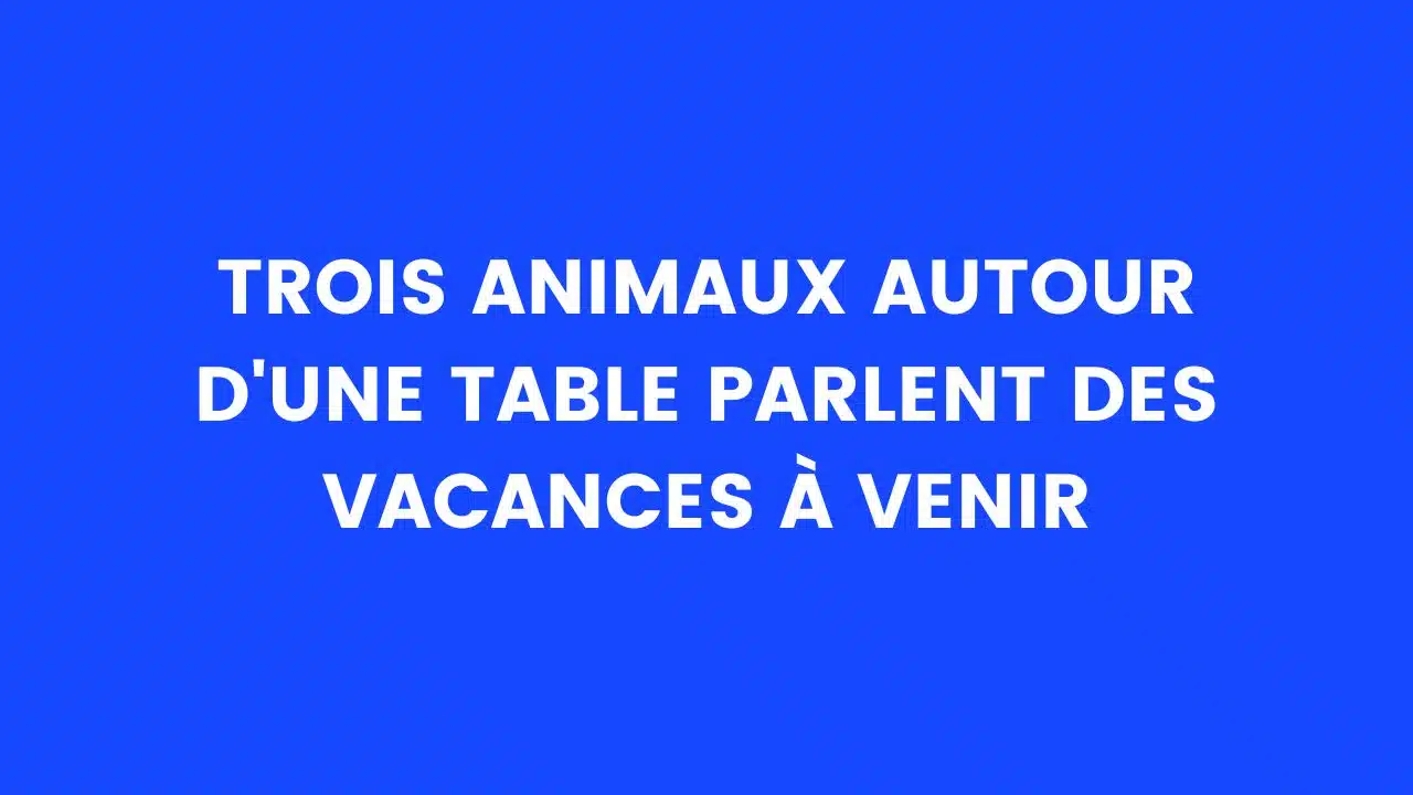 Blague animaux