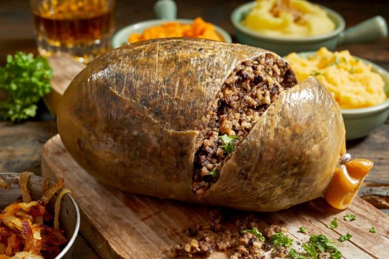 Écosse Haggis brebis plats