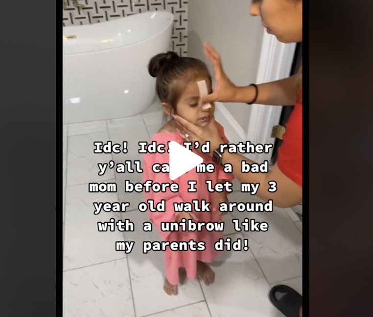 Une maman épile la moustache de sa fille de 12 ans, sa famille l