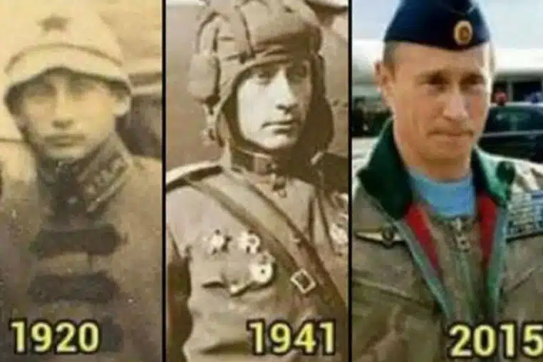 vladimir poutine voyageur temps immortel