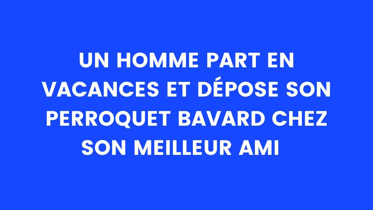 Blague du perroquet