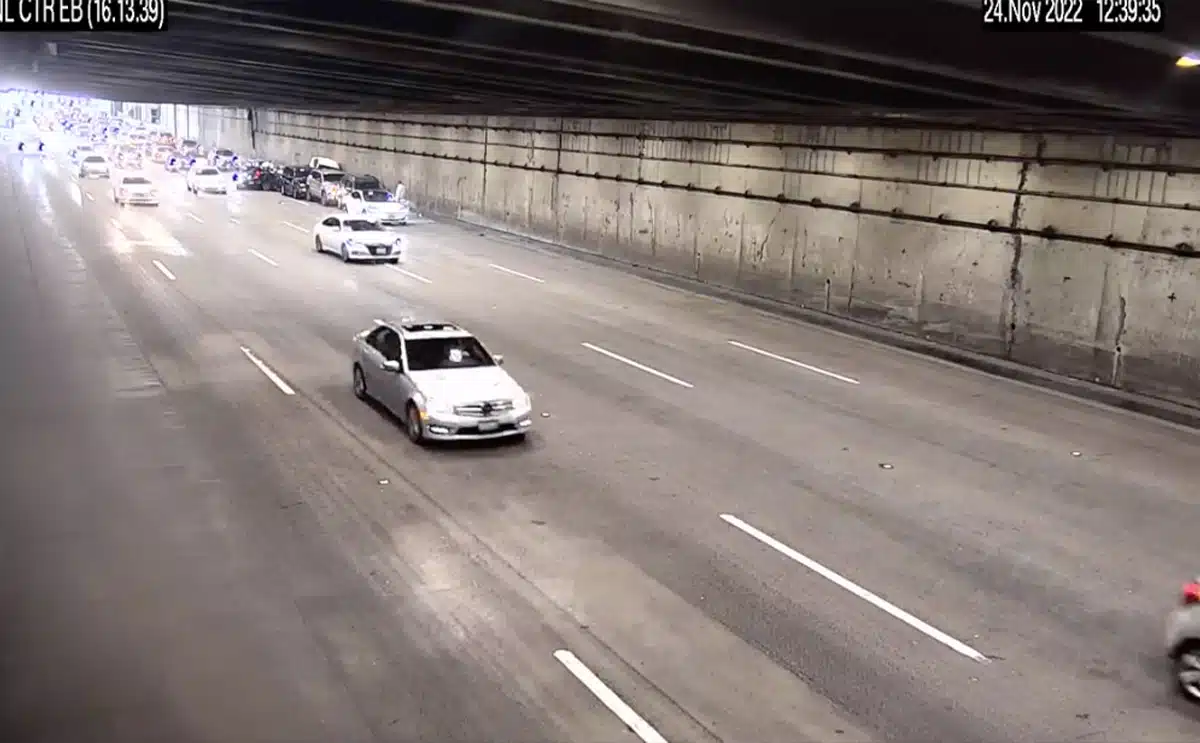Tesla accident San Francisco voitures