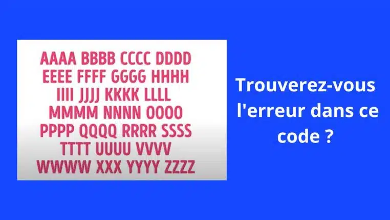énigme de l'alphabet