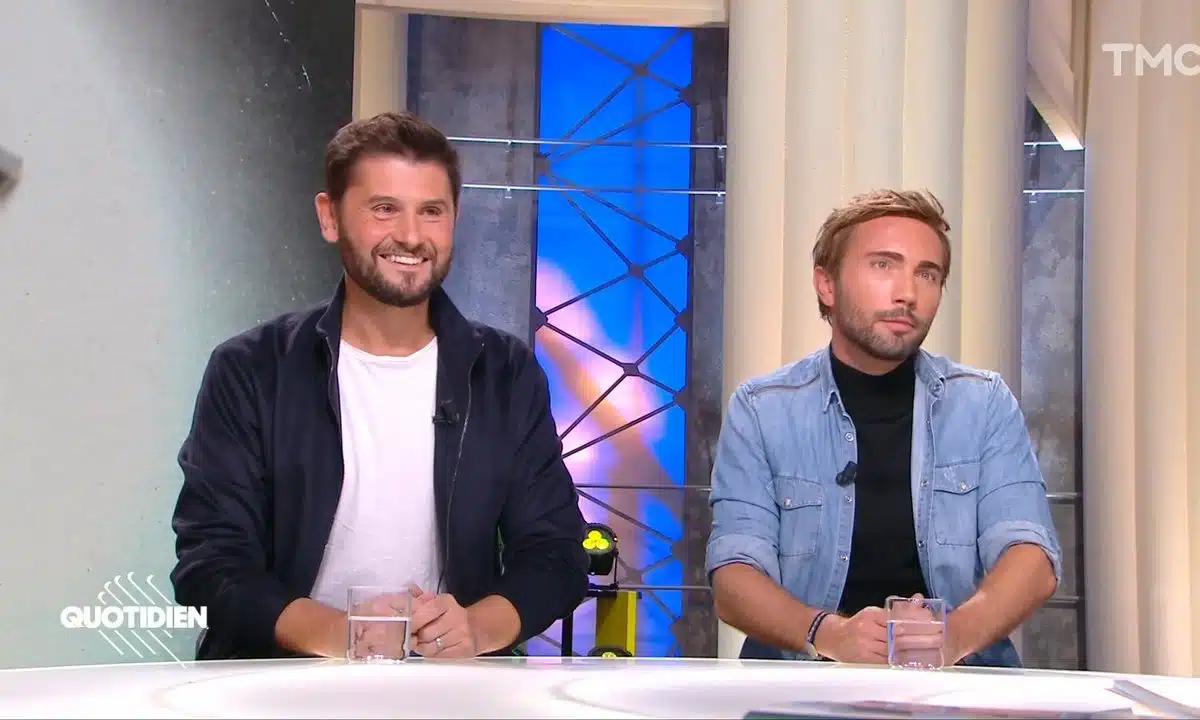 Christophe Beaugrand partage des clichés souvenirs avec son compagnon pour un jour spécial