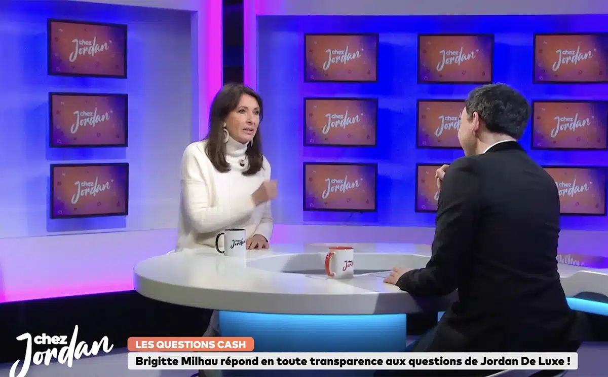 Brigitte Milhau Chez Jordan Deluxe émission confidences