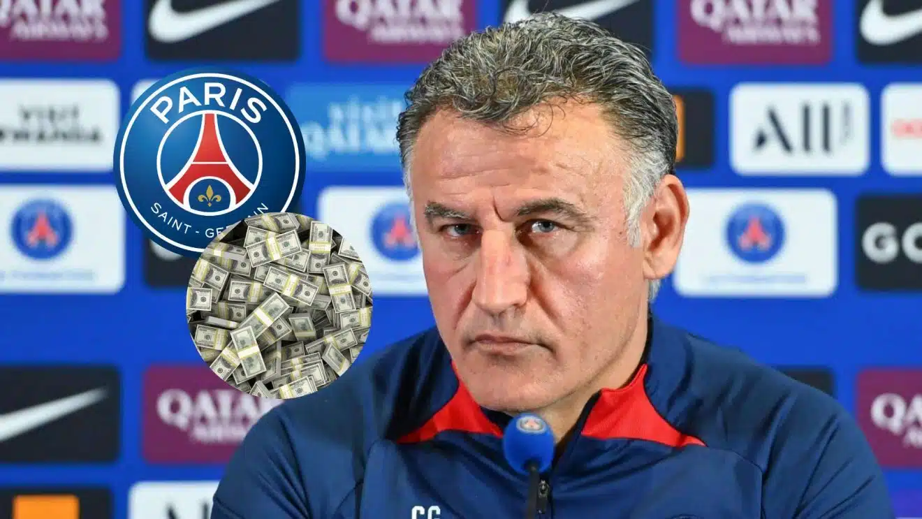 christophe galtier psg argent indemnités contrat football paris france