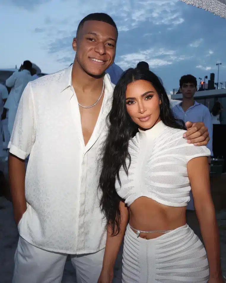 Kim Kardashian et Kylian Mbappé