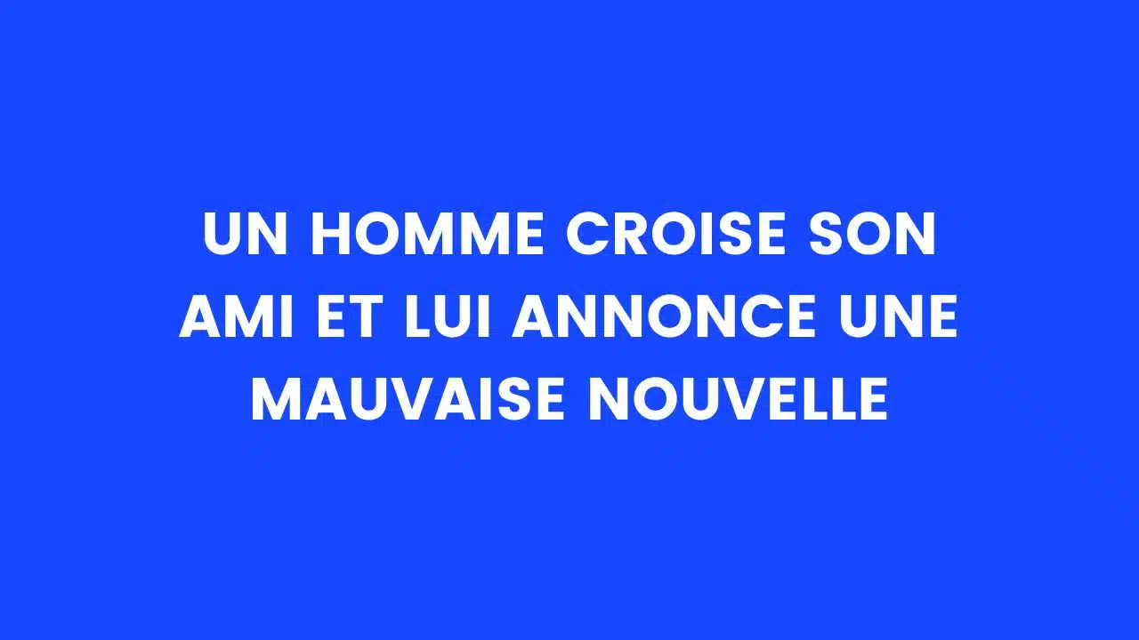 blague ami