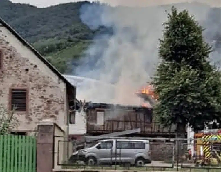 Incendie du gîte