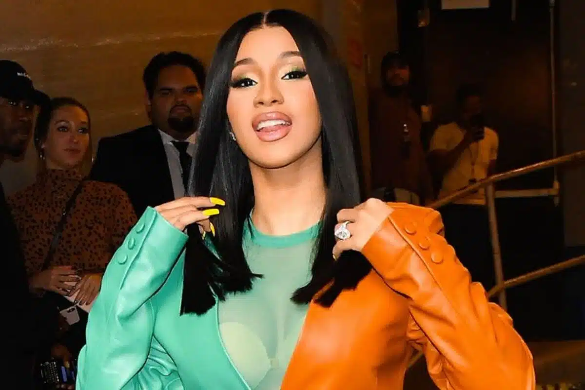 cardi b teton robe photo (1)