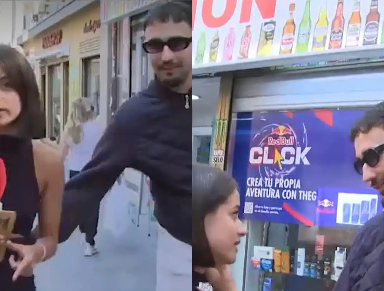 Un journaliste se fait mettre une main aux fesses