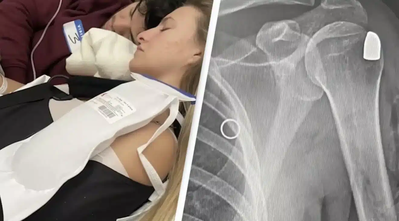 femme enceinte touchée par une balle pendant son sommeil