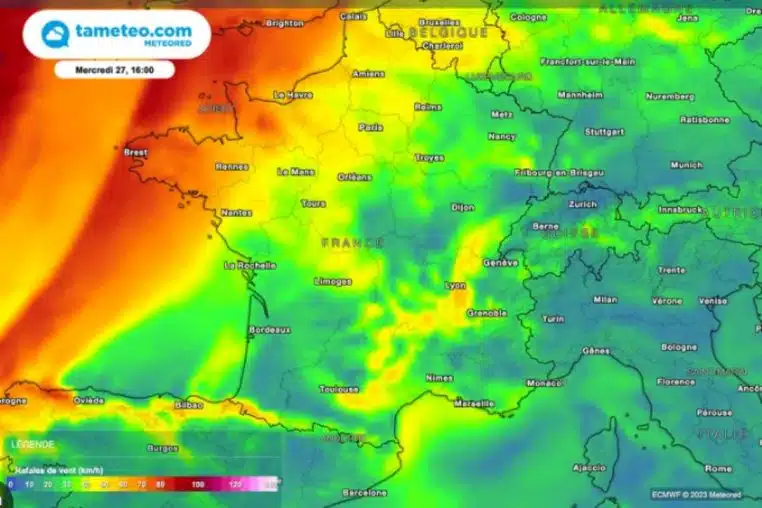 tempete france vent tameteo