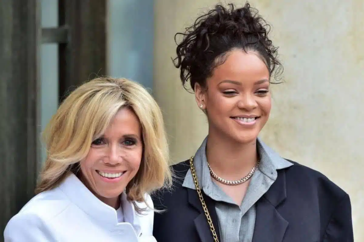 Brigitte Macron Rihanna (2)