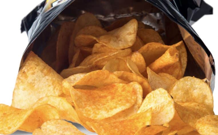 chips fumé qui risque de provoquer des cancers