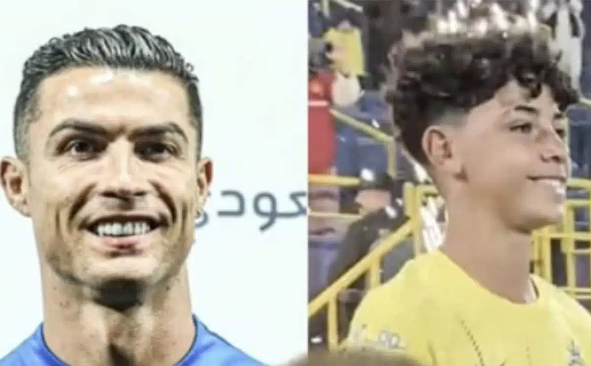Cristiano Ronaldo fils recadre sport football footballeur people