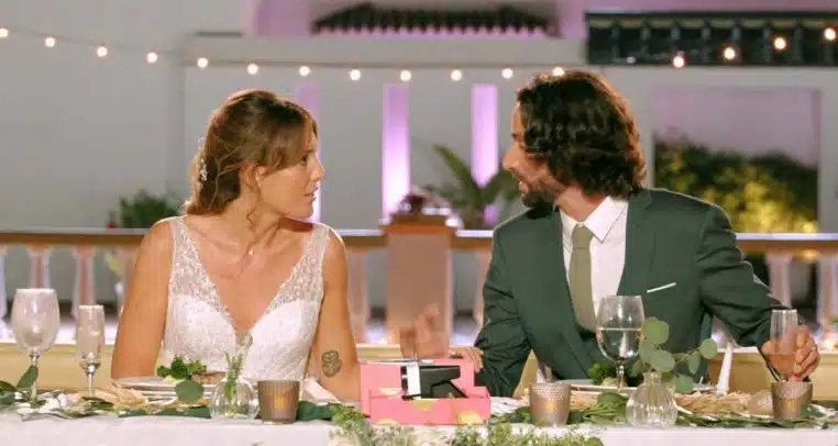 Scène lunaire durant le mariage de Jérémy et Marie dans Mariés au premier regard