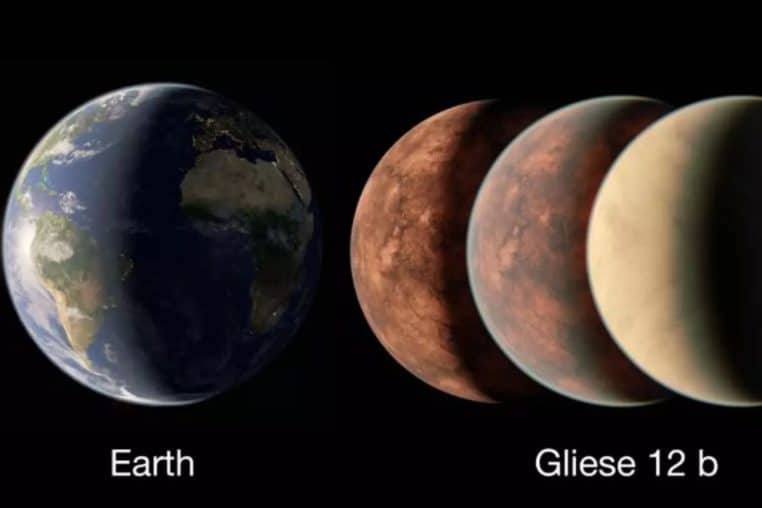 nasa Gliese 12 b planete similaire terre (2)