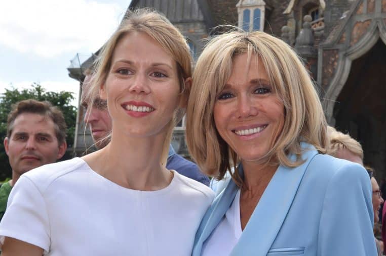 Tiphaine Auzière et Brigitte Macron