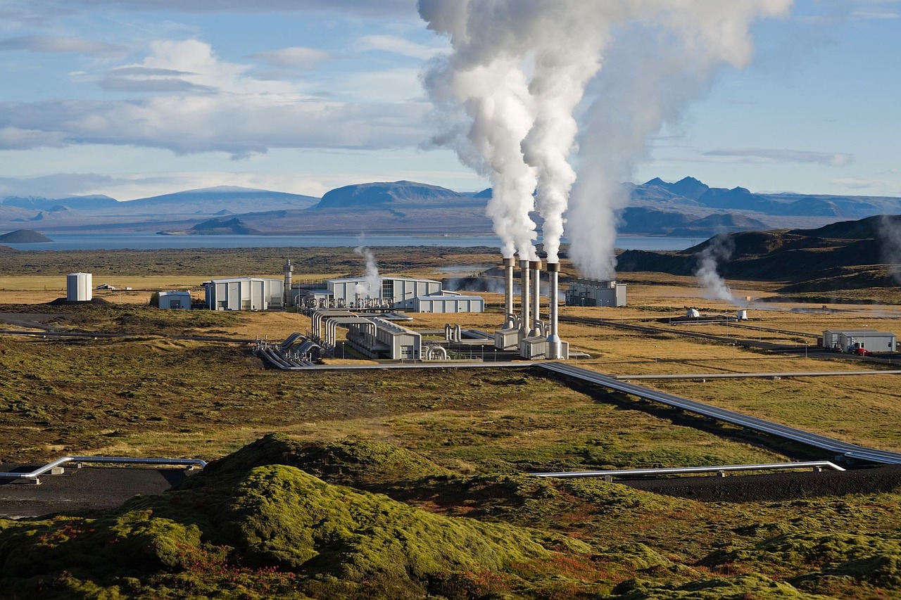 power plant, geothermal, geothermal energy, géothermie, chaleur, centrale