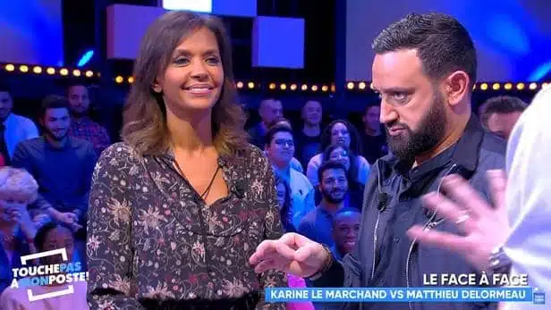 Karine Le Marchand et Cyril Hanouna