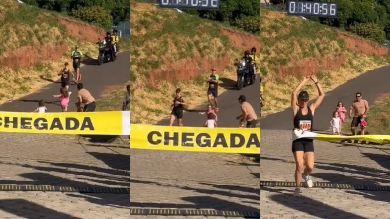 Marathon femme et enfants