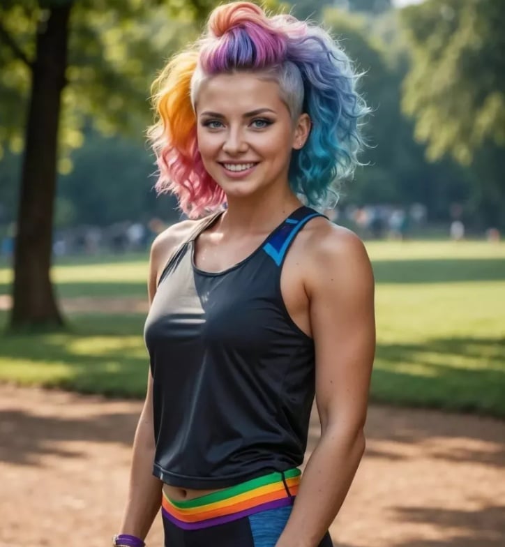 Miss AI Aiyana Rainbow (Roumanie)