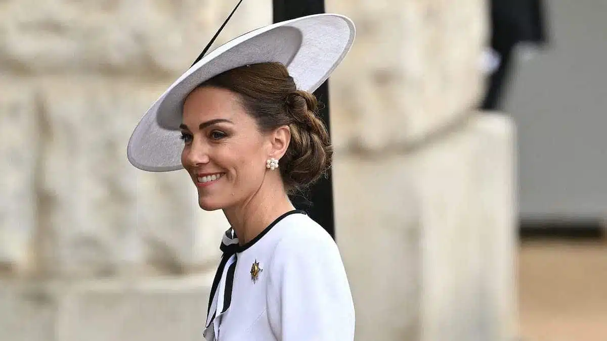 kate middleton trooping colour retour