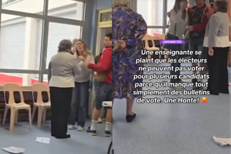 video enseignante bureau de vote de Bourg-en-Bresse (2)