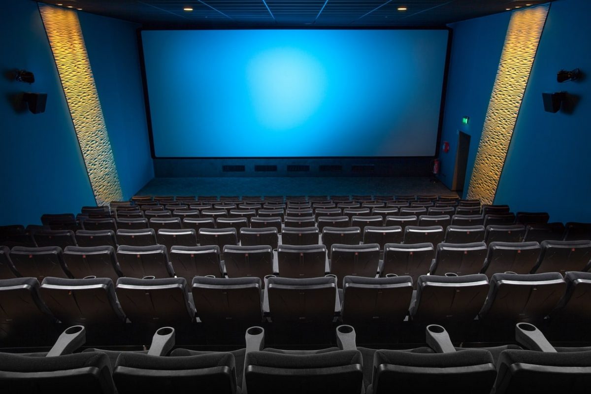movie theater, room, movie