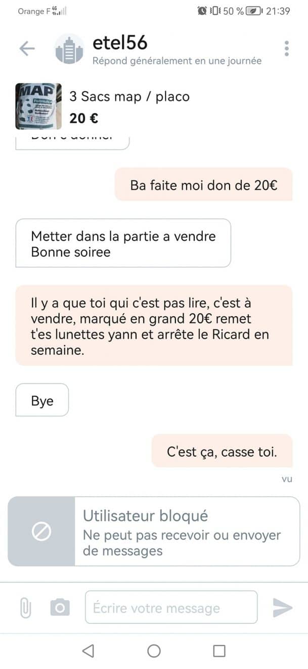 Neurchi du Bon Coin quand tu fais un don payant 🤣