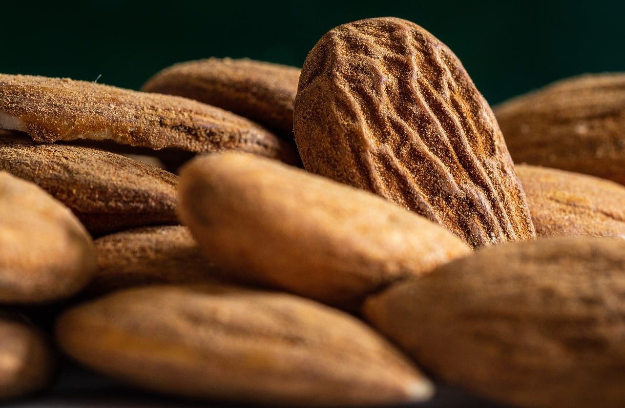almond, nuts, nutrition, amande, nourriture