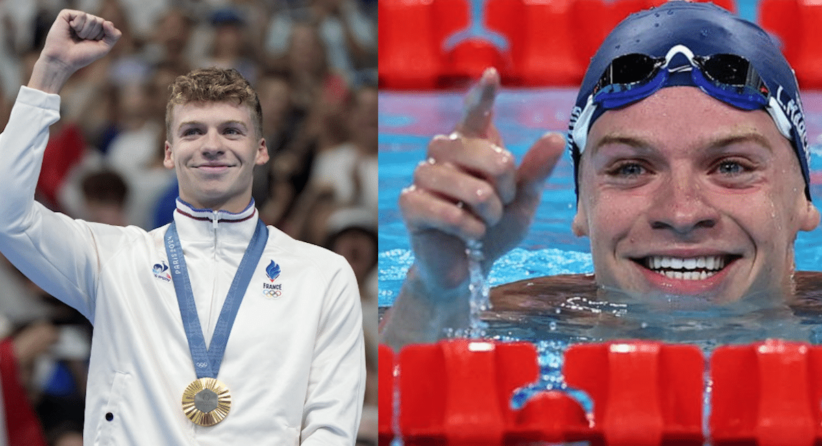 Leon marchand nageur record olympique jo 400