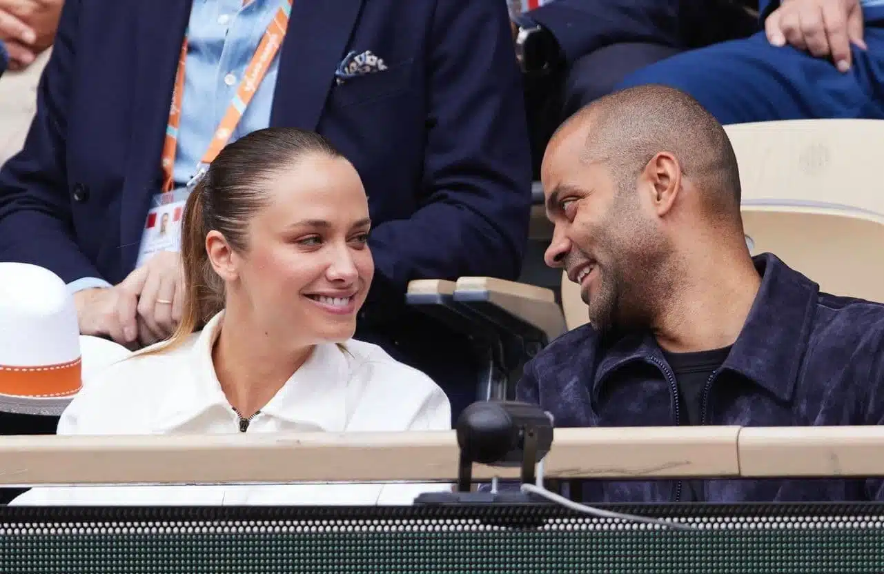 Tony Parker et Agathe Teyssier